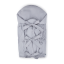 PETITE&MARS Zavinovačka šněrovací Nurse s pevnou kokosovou vložkou 75x75 cm - Varianty Nurse: Light Grey