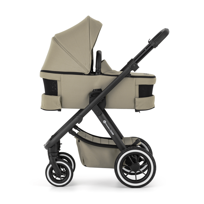 PETITE&MARS Wózek wielofunkcyjny ICON 2w1 AIR SET LITE - Warianty Icon: Mocha Beige