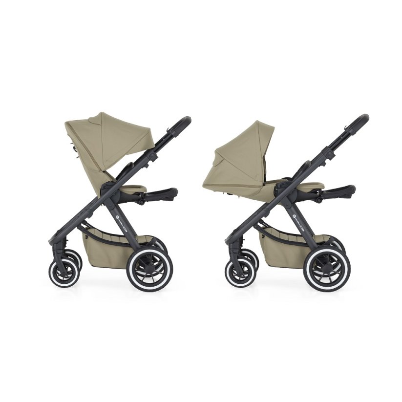 PETITE&MARS Wózek wielofunkcyjny ICON 2w1 AIR SET LITE - Warianty Icon: Mocha Beige