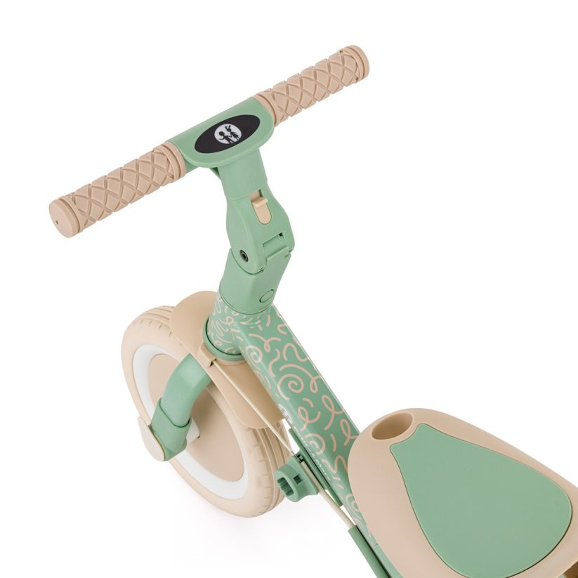 PETITE&MARS Wielofunkcyjny rowerek trójkołowy 5w1 Turbo – edycja limitowana Green Twist
