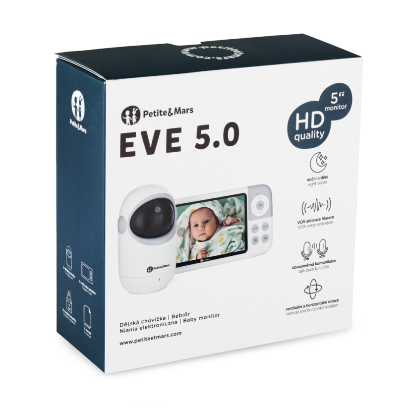 PETITE&MARS Pestúnka detská digitálna EVE 5.0