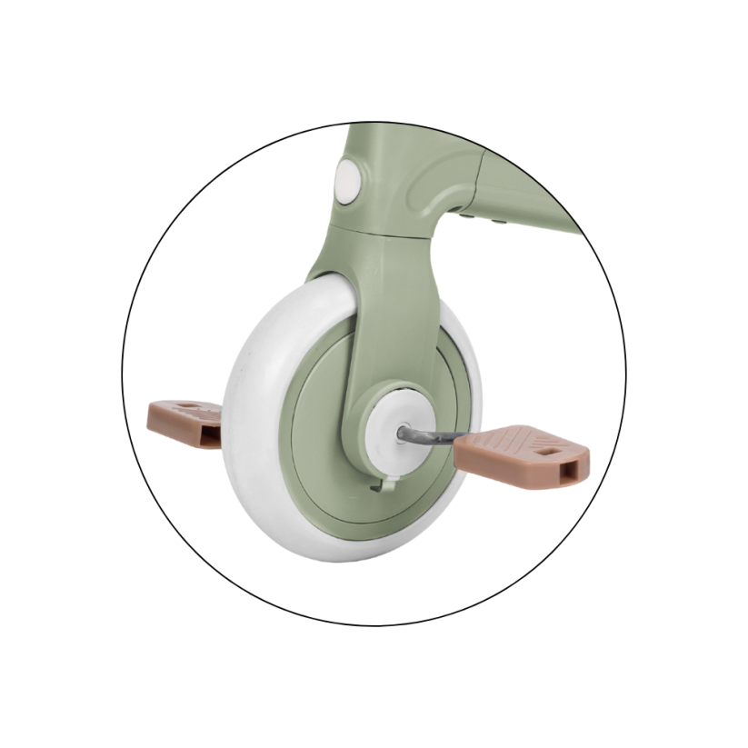 PETITE&MARS Trojkolka multifunkčná 3v1 Bingo - Varianty Bingo: Dusty Rose