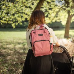 PETITE&MARS Diaper backpack Jack Dusty Rose
