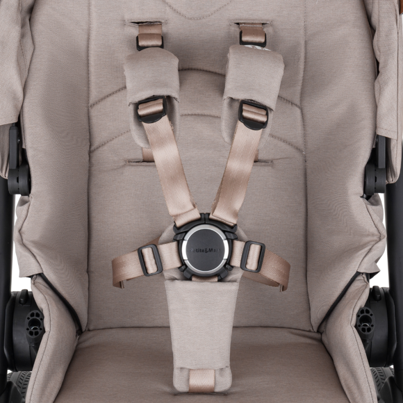 PETITE&MARS Wózek wielofunkcyjny SCOUT 2w1 - Varianty Scout: Cappuccino Cream