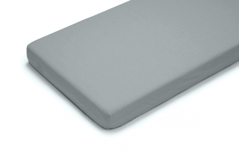 PETITE&MARS Napínací prostěradlo nepromokavé Soft Dream Dry 120 x 60 Grey