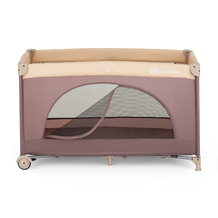PETITE&MARS Postýlka cestovní Nyja - Varianty Nyja: Elegant Dreamlines Mocha
