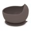 PETITE&MARS Silicone bowl with suction pad TAKE&MATCH 6m+ - Take&Match: Bitter Cocoa
