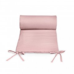 PETITE&MARS Baby cot bumper TILLY Dusty Pink 180 cm