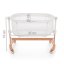 PETITE&MARS Adjustable cot with cradle function Glory 2in1 - Varianty Glory: Mocha Beige
