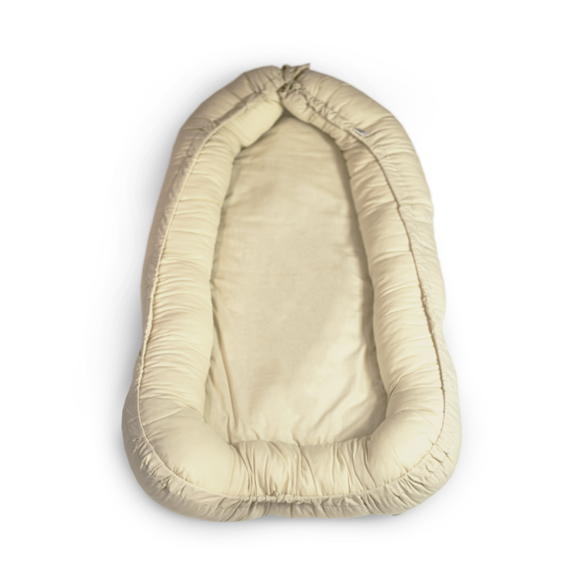 PETITE&MARS Hniezdo ochranné pre bábätko FEEL SAFE 90 x 60 cm - Varianty Feel Safe: Light Beige