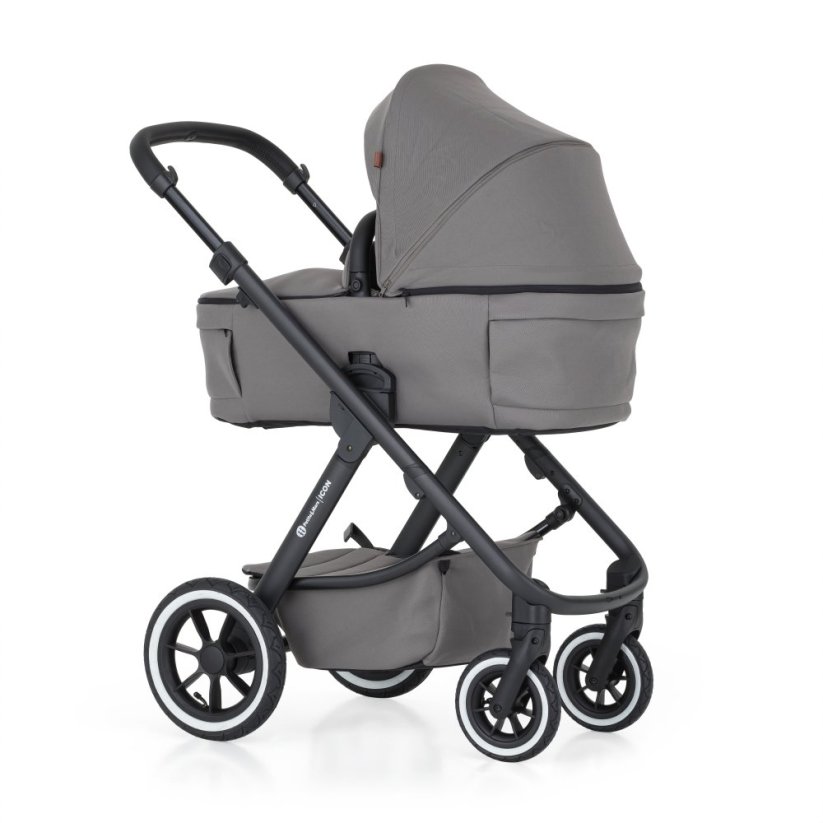 PETITE&MARS Wózek wielofunkcyjny ICON 2w1 AIR SET LITE - Warianty Icon: Mocha Beige