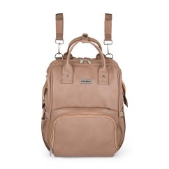 PETITE&MARS Diaper Bag/Backpack for Stroller Jasper Camel Beige