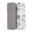 PETITE&MARS Zestaw otulaczy z muślinu bambusowego 2 szt. Misty 2w1, 120 x 120 cm - Warianty Misty: Grey Planes