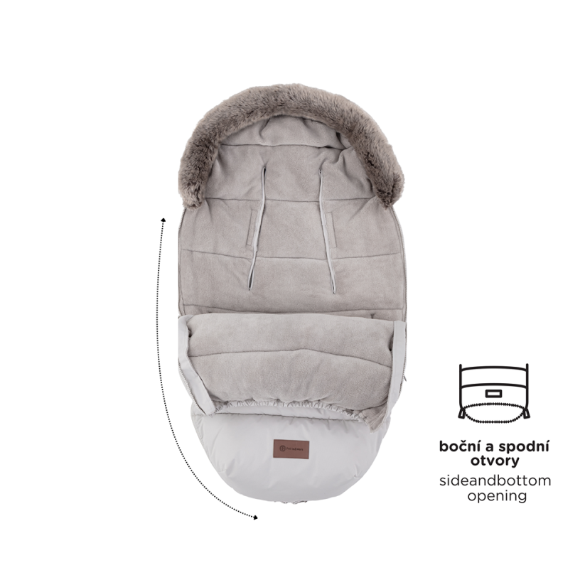 PETITE&MARS Footmuff 4in1 Comfy - Variants of  Comfy: Veritable Khaki