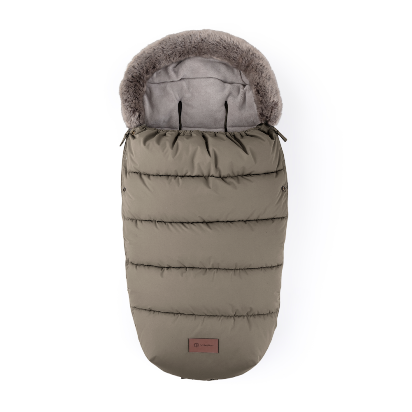 PETITE&MARS Zimowy śpiworek 4w1 Comfy - Warianty Comfy: Mocha Mousse