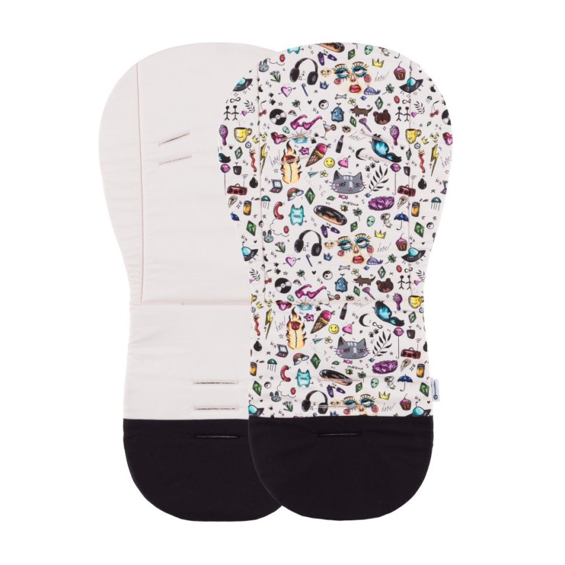 PETITE&MARS Stroller seat liner Foamy Limited 100