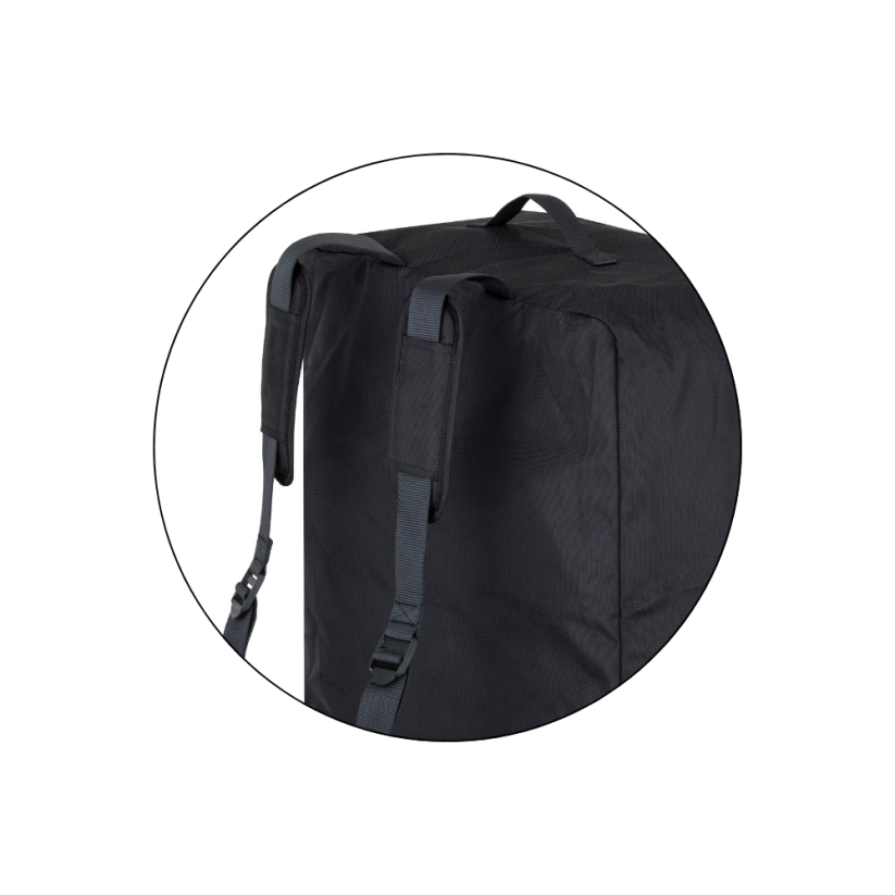 PETITE&MARS Carrie Black torba transportowa na wózek