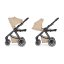 PETITE&MARS Wózek wielofunkcyjny ICON 2w1 AIR SET LITE - Warianty Icon: Mocha Beige