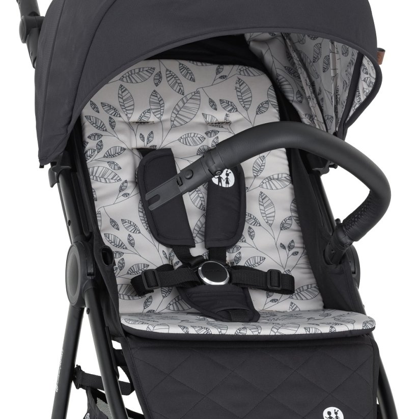 PETITE&MARS Stroller Royal3 Black - Stroller colour: Perfect Black