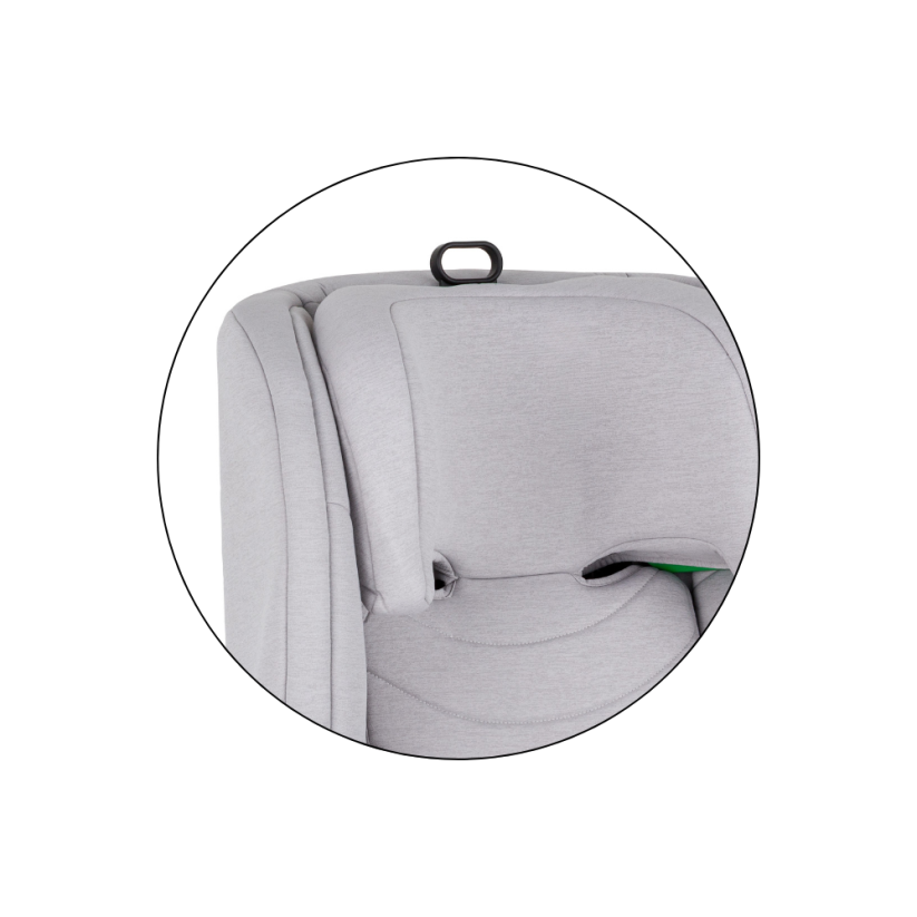 Fotelik samochodowy Petite&Mars Astor Pro i-Size (100–150 cm) - Varianty Astor: Gentle Grey