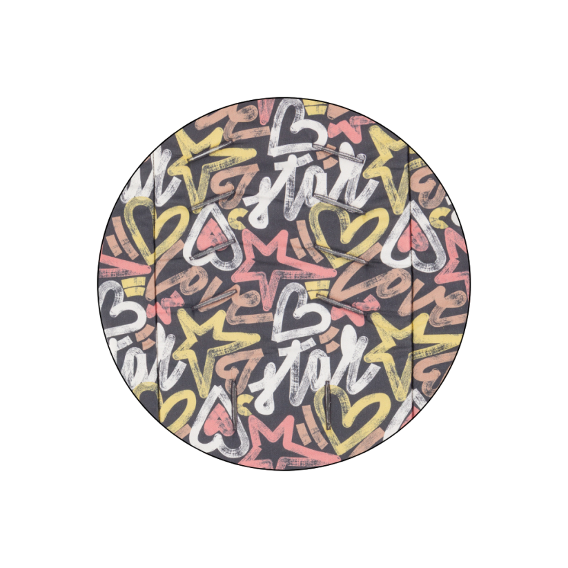 PETITE&MARS Dwustronna wkładka do wózka Foamy Urban Love