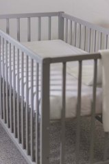 PETITE&MARS Napínací prostěradlo nepromokavé Soft Dream Dry 120 x 60 White