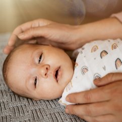 PETITE&MARS Prikrývka bambusová mušelínová 2ks Misty 2v1, 120 x 120 cm