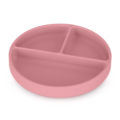 PETITE&MARS Silicone divided plate round TAKE&MATCH 6m+