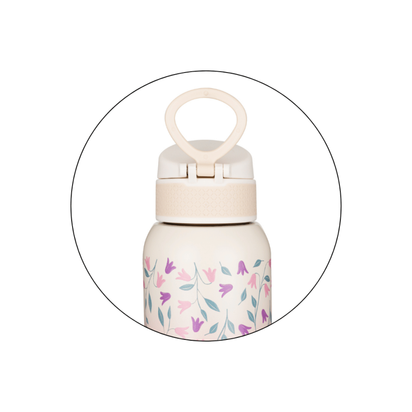 PETITE&MARS Termiczna butelka dziecięca z ustnikiem 500 ml - Varianty Thermos Bottle 500 ml: Dino Park