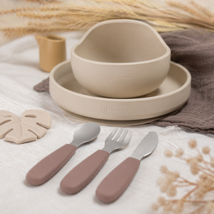 PETITE&MARS Sada příborů s nerezové oceli Take&Match 12m+