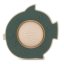 PETITE&MARS Silicone pop up teether Fish Fiona 6m+ - Take&Match: Misty Green