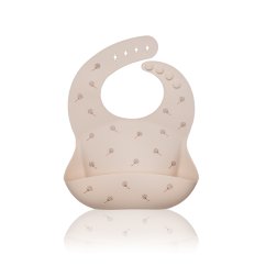 PETITE&MARS Bib silicone Sam Design 6m+