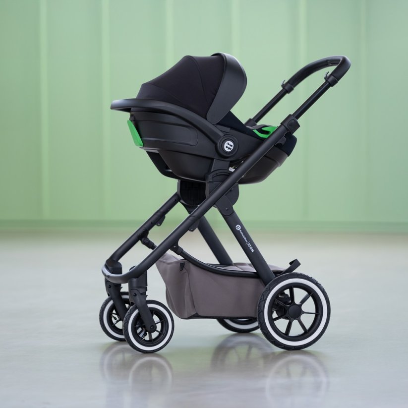 PETITE&MARS Car Seat Core Pro i-Size Black Grey 40-87cm (0-13 kg)