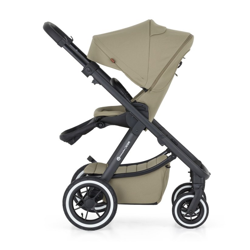 PETITE&MARS Wózek wielofunkcyjny ICON 2w1 AIR SET LITE - Warianty Icon: Mocha Beige
