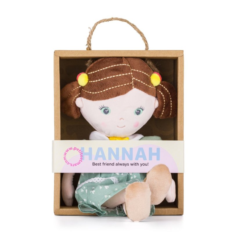PETITE&MARS Pluszowa laleczka Hannah 0m+, 35 cm