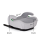 PETITE&MARS Podstawka samochodowa Optimus Pro i-Size 125 - 150 cm (22-36 kg) - Varianty Optimus Pro: Gentle Grey