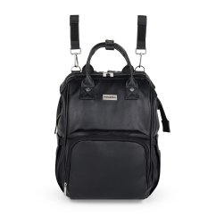 PETITE&MARS Diaper Bag/Backpack for Stroller Jasper Absolute Black