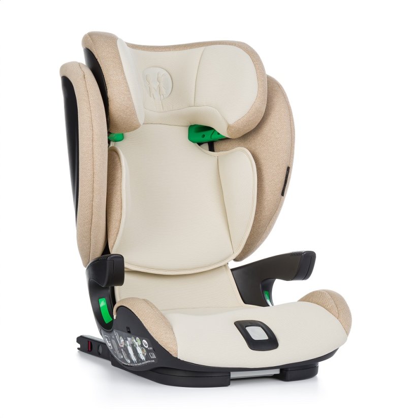PETITE&MARS Fotelik samochodowy Fix Elite Pro i-Size 100-150 cm (15-36 kg) - Kolory Flex/Elite: Black Air