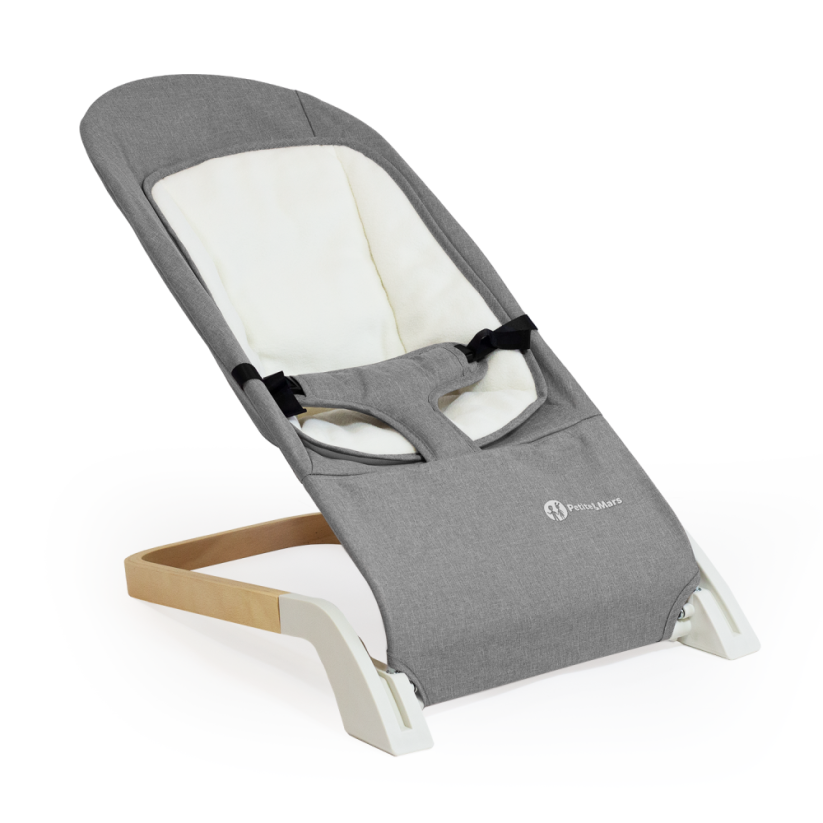 PETITE&MARS Baby bouncer Calmy - Variants of  Calmy: Grey