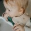 PETITE&MARS Silicone bib Take&Match 6m+ - Take&Match: Misty Green