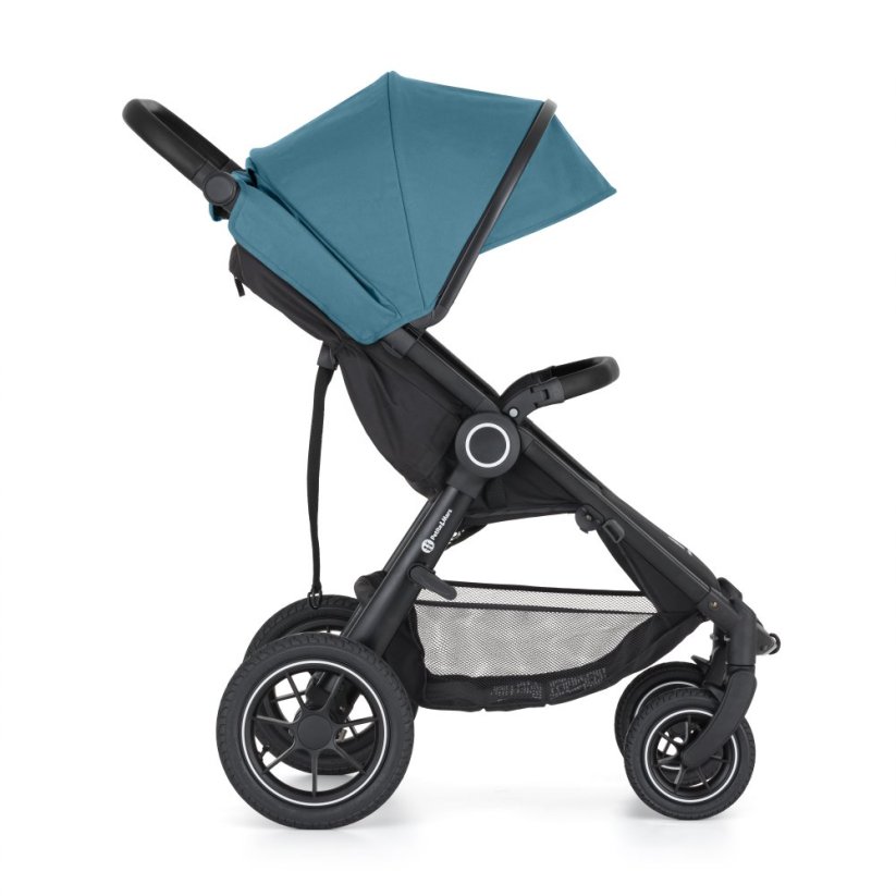 PETITE&MARS Wózek spacerowy Street2 Air Black - Barwa wózka: Ocean Blue