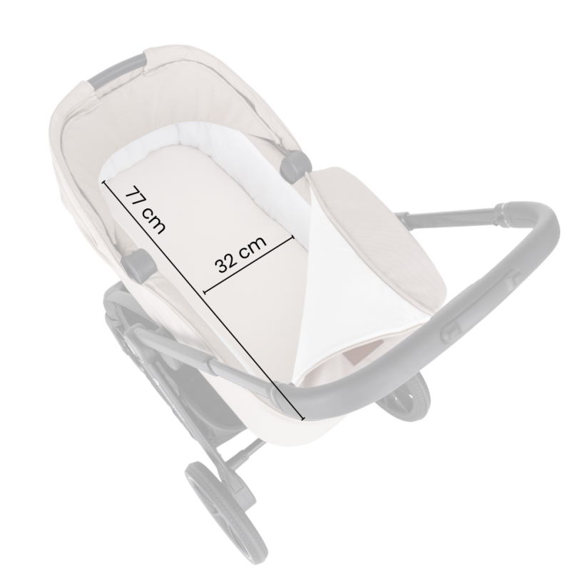 PETITE&MARS Wózek wielofunkcyjny SCOUT 2w1 - Varianty Scout: Cappuccino Cream