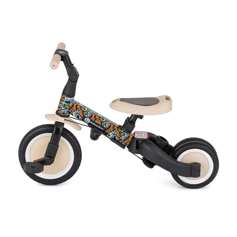 PETITE&MARS Multifunctional 5-in-1 Turbo Tricycle – Limited Edition City Beat