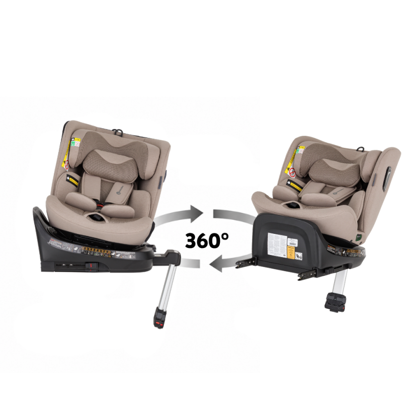 PETITE&MARS Autosedačka Twistguard Pro i-Size 40-150 cm(0-36 kg)