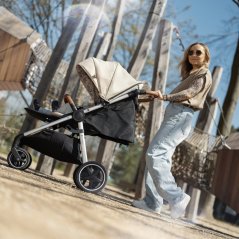 PETITE&MARS Wózek spacerowy Royal3 Silver