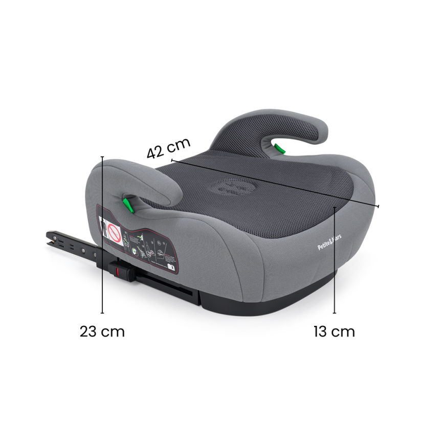 PETITE&MARS Podsedák Optimus Pro i-Size 125 - 150 cm (22-36 kg) - Variatny Optimus Pro: Caramel Brown