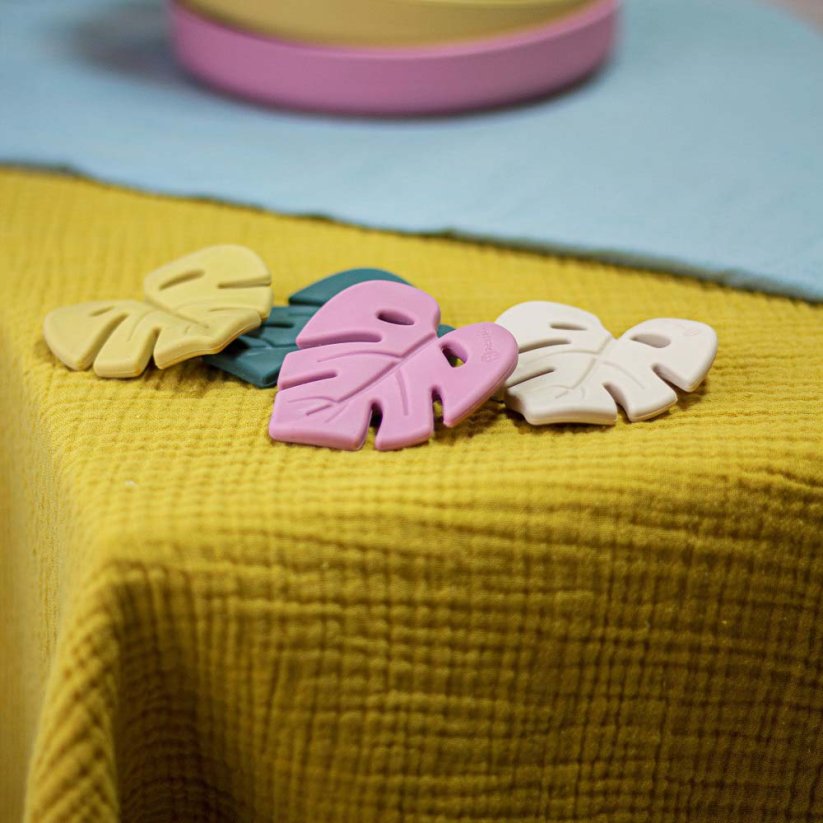 PETITE&MARS Silicone teether TAKE&MATCH 0m+ - Take&Match: Desert Sand