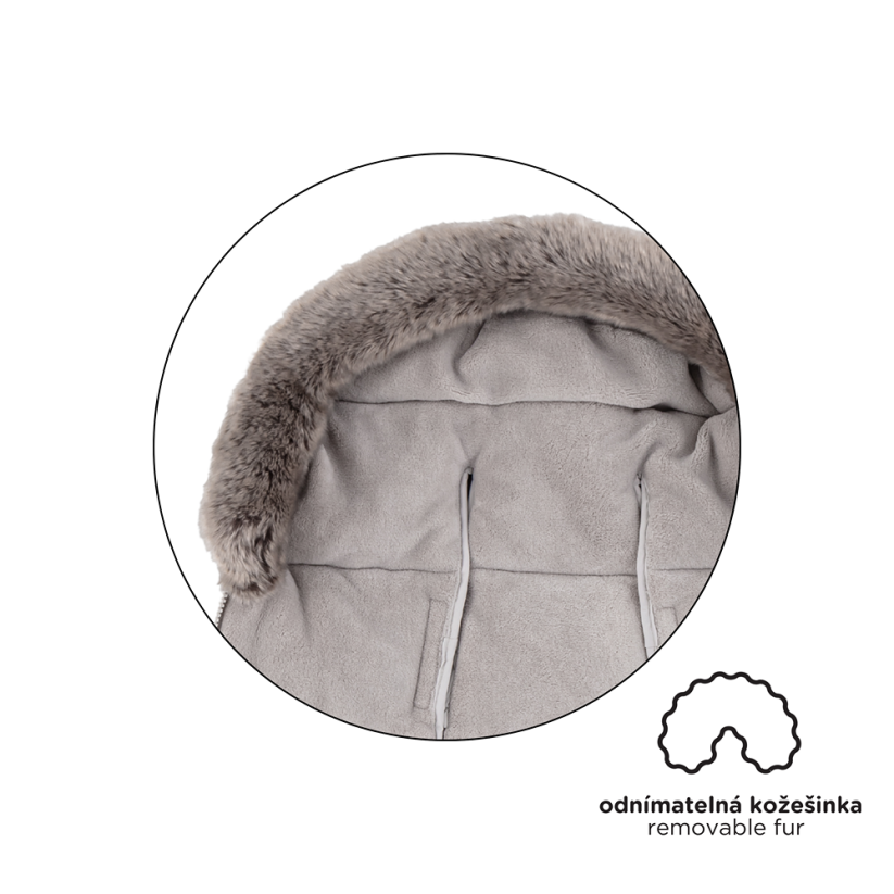 PETITE&MARS Footmuff 4in1 Comfy - Variants of  Comfy: Veritable Khaki