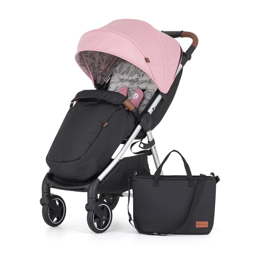 PETITE&MARS Kočík športový Royal3 Silver - Farba kočíka: Rose Pink